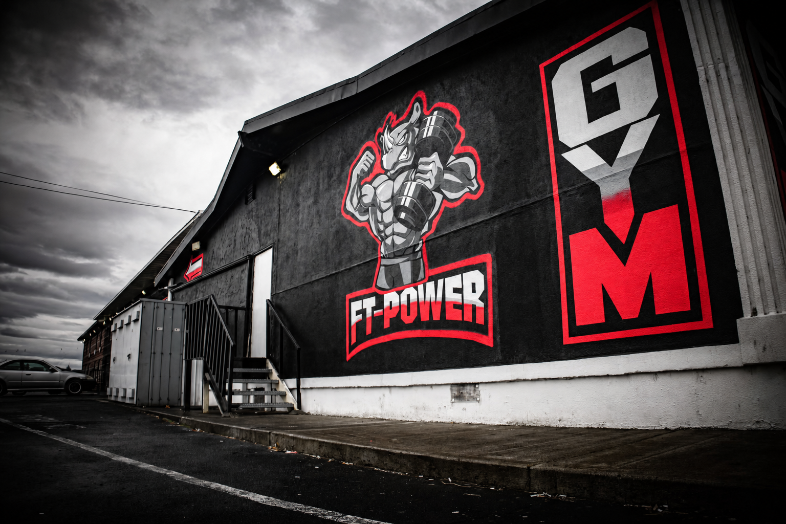 Exterior of FT Power Gym in Othello