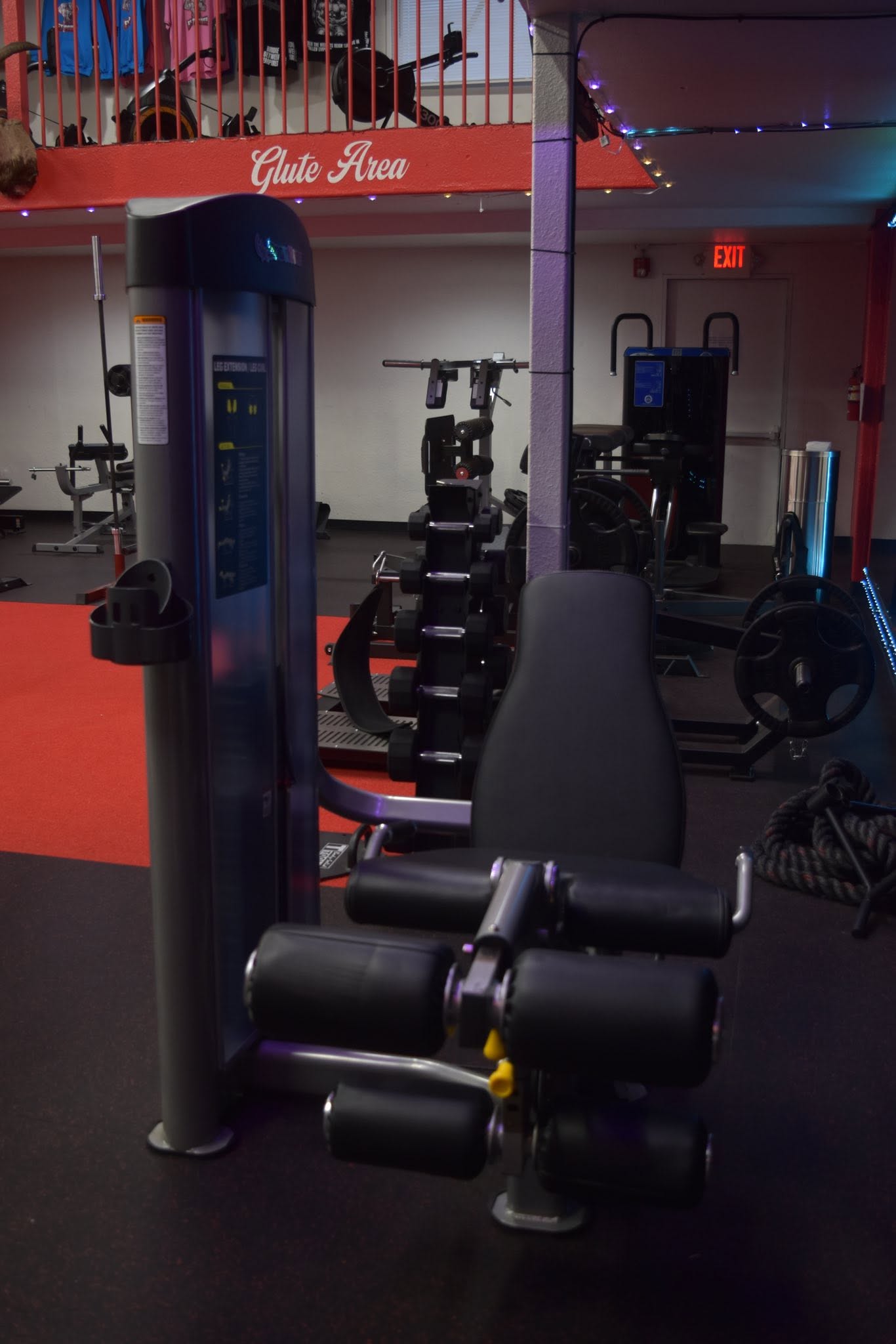 Strength machine inside FT Power Gym