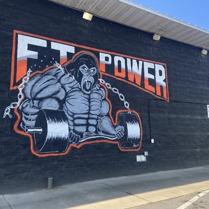FT Power mural inside the gym